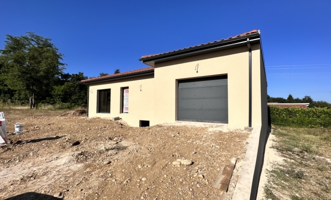 Réalisation d'une maison Plain pied sur St Sorlin en Valloire, Vienne, J&C Conception