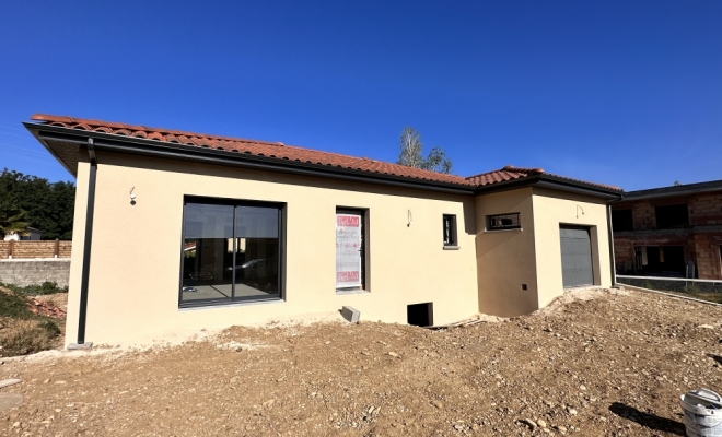 Réalisation d'une maison Plain pied sur St Sorlin en Valloire, Vienne, J&C Conception