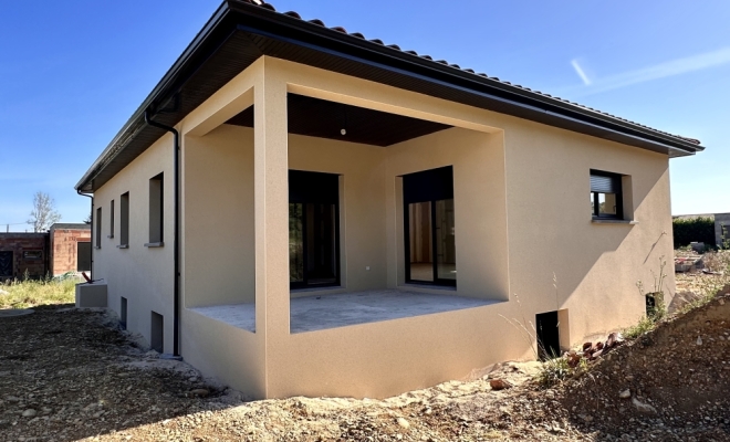 Réalisation d'une maison Plain pied sur St Sorlin en Valloire, Vienne, J&C Conception